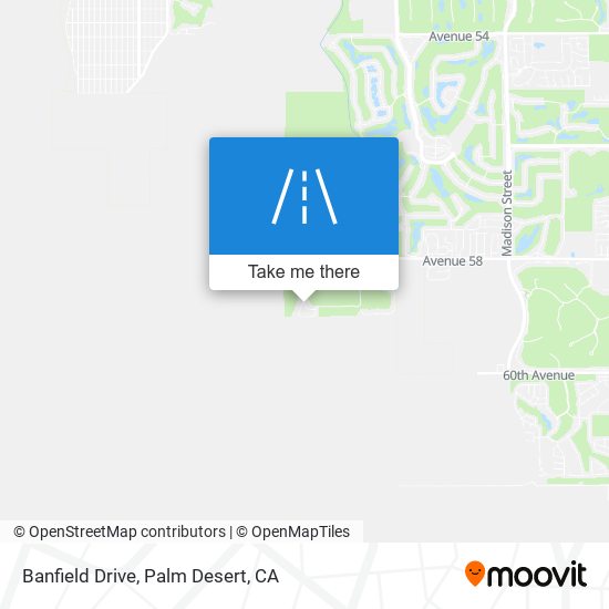 Banfield Drive map