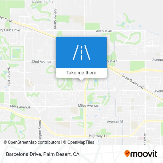 Mapa de Barcelona Drive