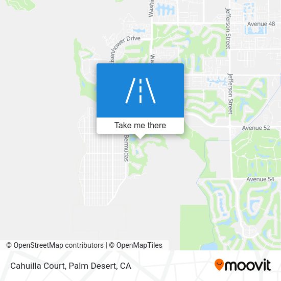 Cahuilla Court map