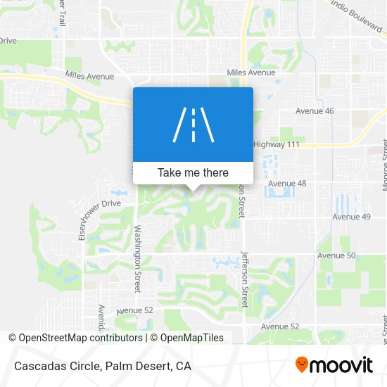 Cascadas Circle map