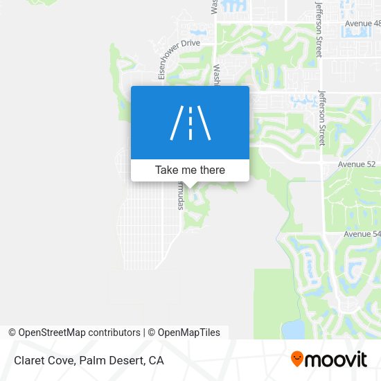 Mapa de Claret Cove