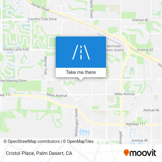 Cristol Place map