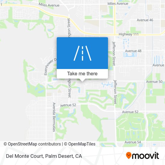 Del Monte Court map