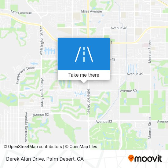 Mapa de Derek Alan Drive