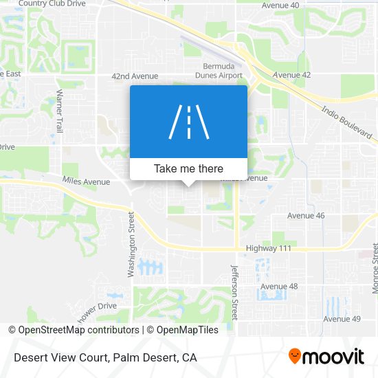 Desert View Court map