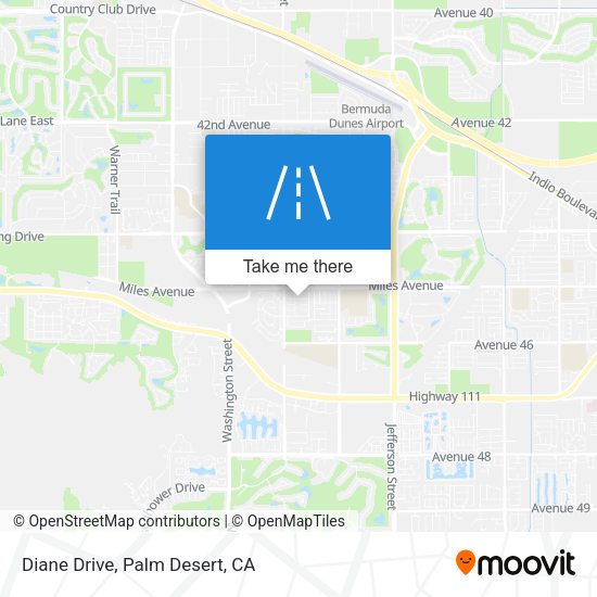 Mapa de Diane Drive