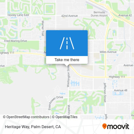 Heritage Way map