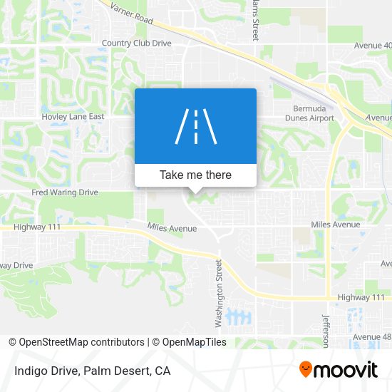 Indigo Drive map