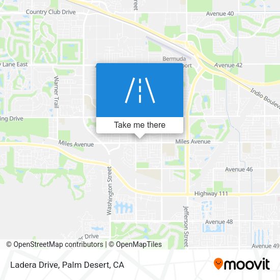 Mapa de Ladera Drive