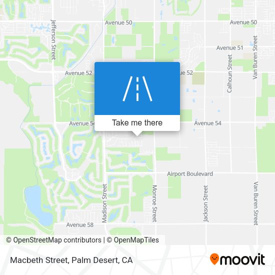 Mapa de Macbeth Street