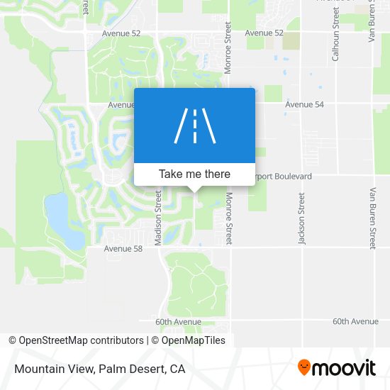 Mountain View map