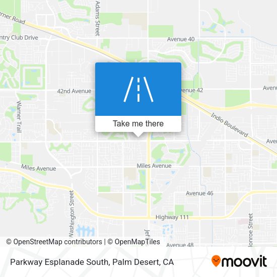 Parkway Esplanade South map