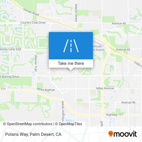 Mapa de Polaris Way