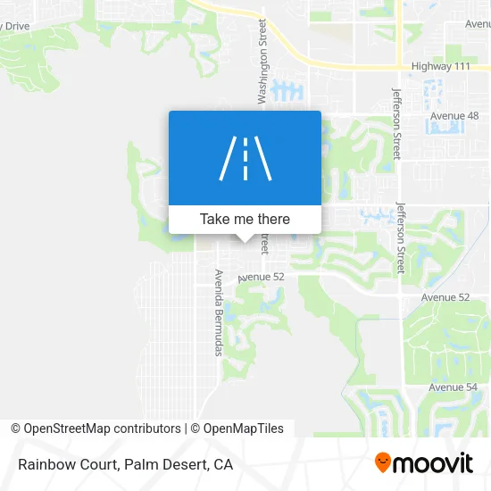 Rainbow Court map