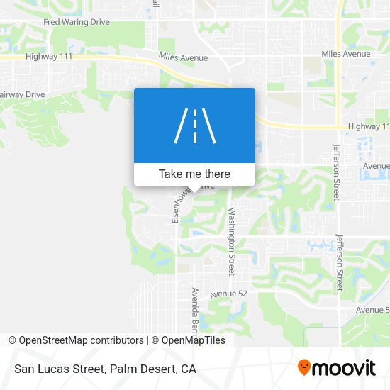 San Lucas Street map