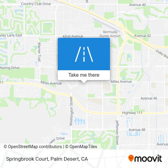 Springbrook Court map