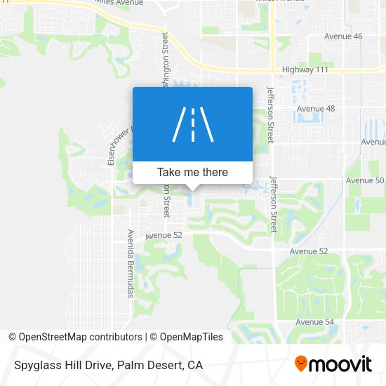 Mapa de Spyglass Hill Drive