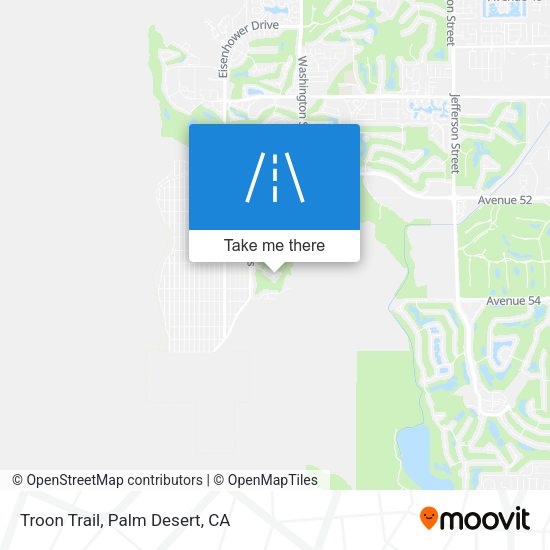 Mapa de Troon Trail