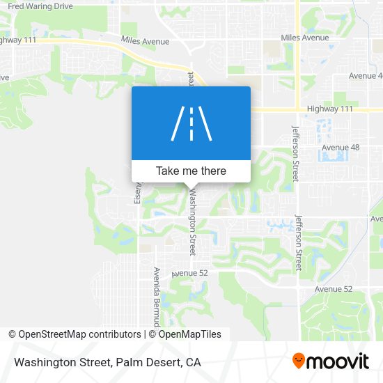Mapa de Washington Street