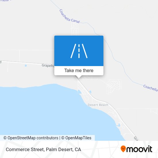 Mapa de Commerce Street
