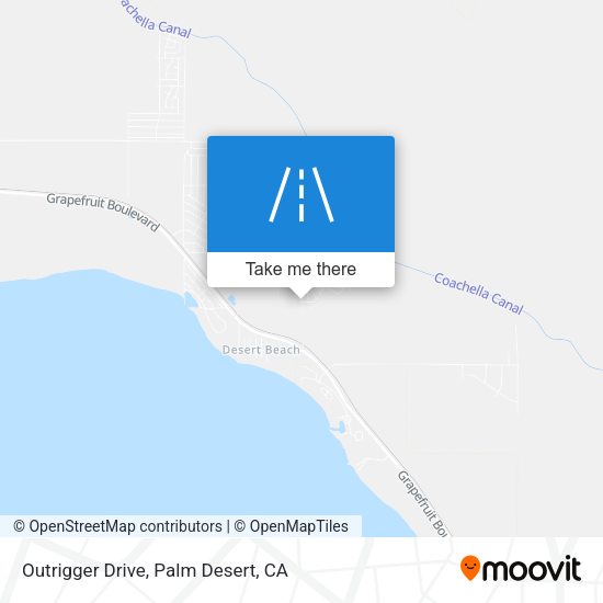 Outrigger Drive map