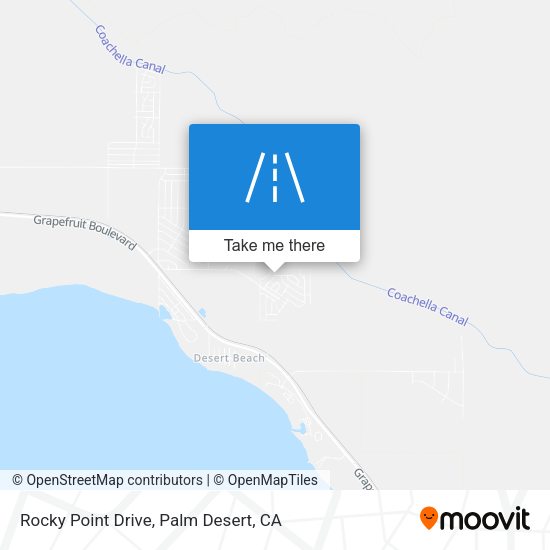 Mapa de Rocky Point Drive