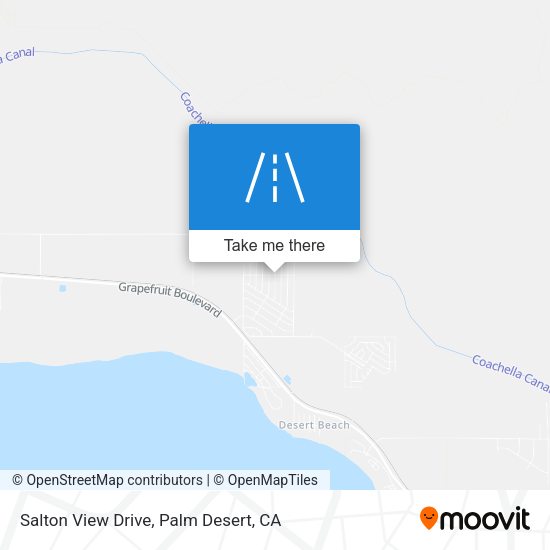 Mapa de Salton View Drive