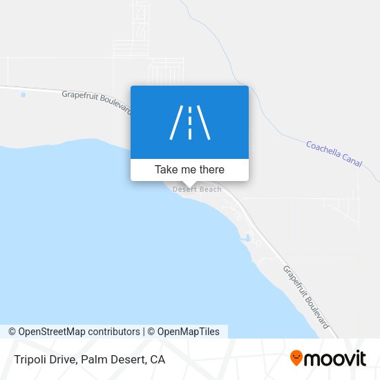 Tripoli Drive map