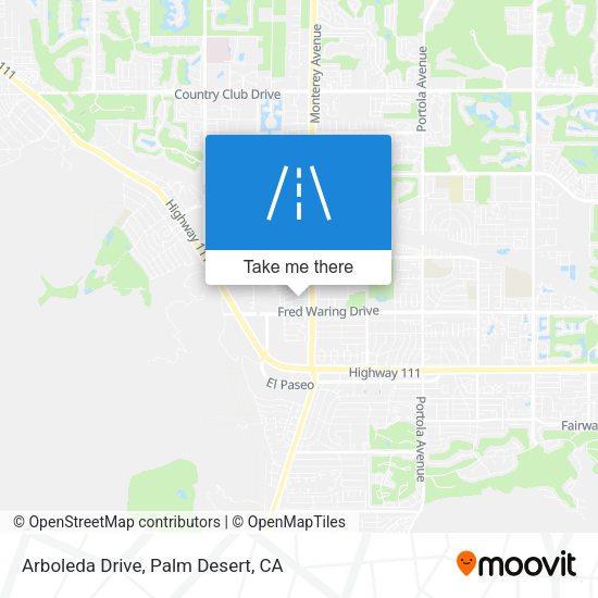 Mapa de Arboleda Drive