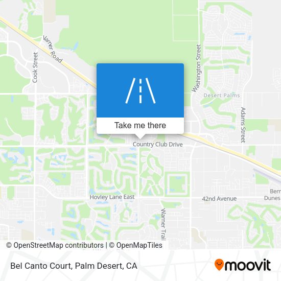 Bel Canto Court map
