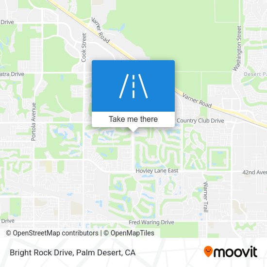 Mapa de Bright Rock Drive