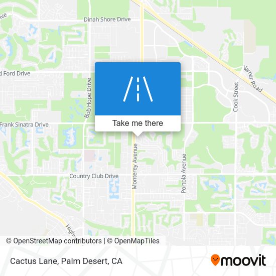 Mapa de Cactus Lane