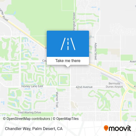 Mapa de Chandler Way
