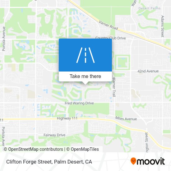 Clifton Forge Street map