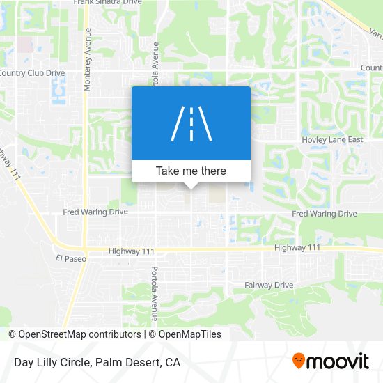 Day Lilly Circle map