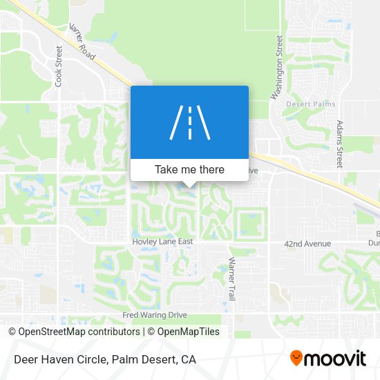 Deer Haven Circle map
