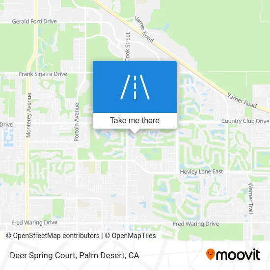 Deer Spring Court map