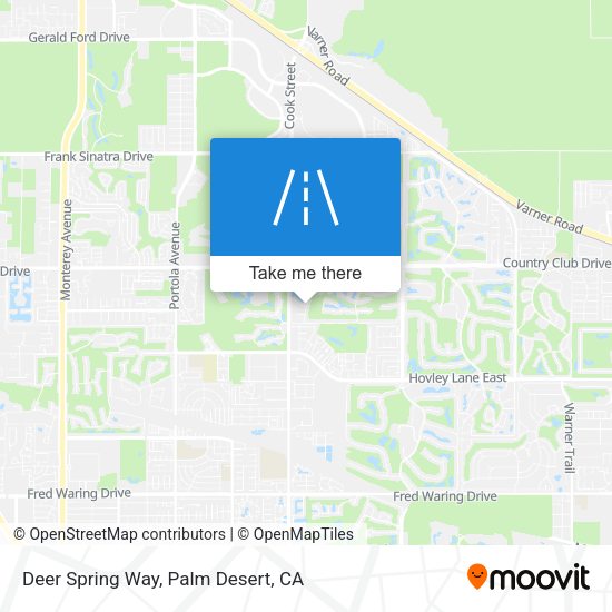 Deer Spring Way map