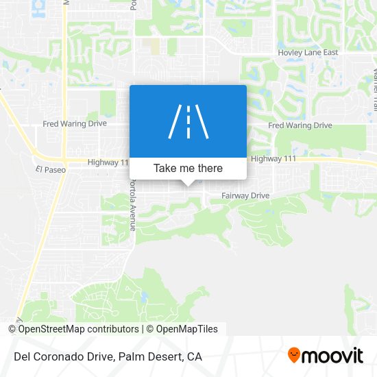 Mapa de Del Coronado Drive