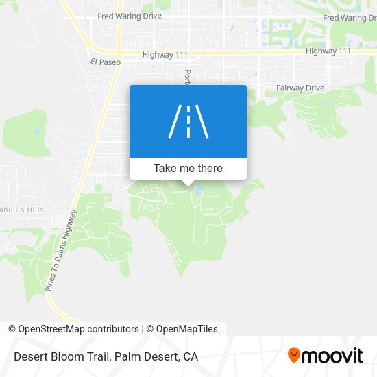 Mapa de Desert Bloom Trail