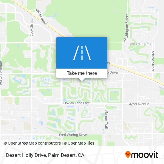 Mapa de Desert Holly Drive