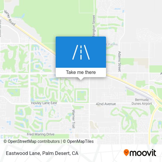 Eastwood Lane map