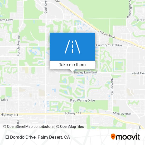 Mapa de El Dorado Drive