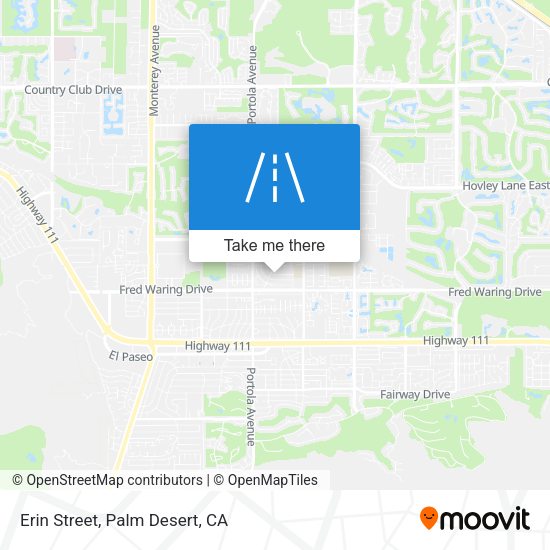 Mapa de Erin Street