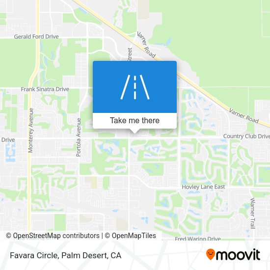 Favara Circle map
