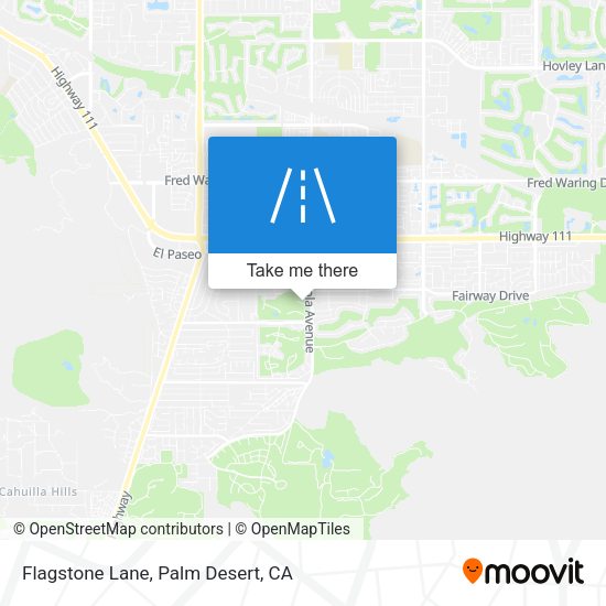 Mapa de Flagstone Lane