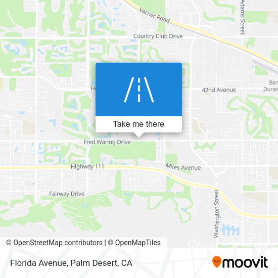 Mapa de Florida Avenue