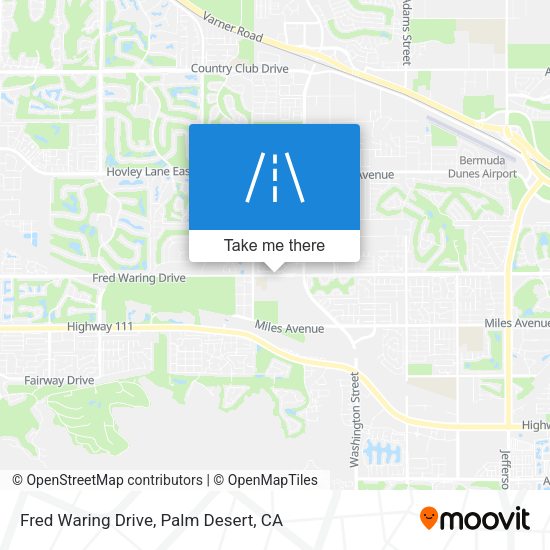 Fred Waring Drive map