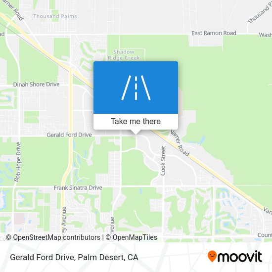 Gerald Ford Drive map