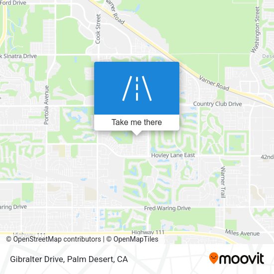 Gibralter Drive map